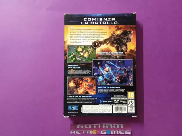 Starcraft II Wings of Liberty Juego  PC Codigo Usado 3