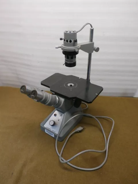 Olympus Tokyo Inverted Binocular Microscope CK With Illuminator And Objectives