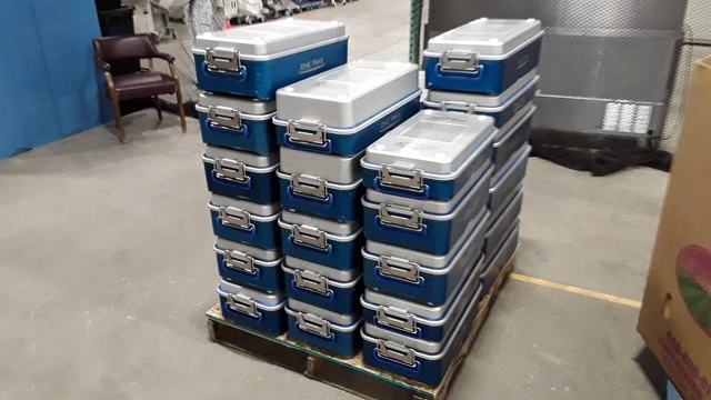 Lot of 31 One Tray Sterilization Cases