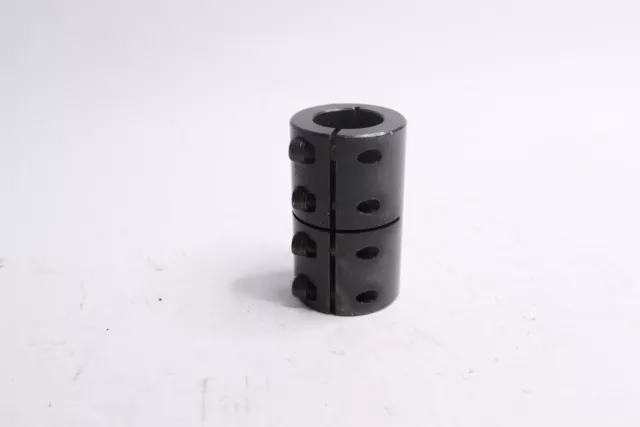 Rigid Coupling One-Piece Clamp Style Black Oxide Steel 1 7/8" OD 3-1/8" Length