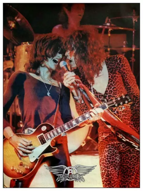 Aerosmith - POSTER - Live Concert - Toys In The Attic - Joe Perry Steven Tyler