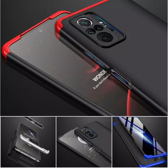 Handy Hülle für Xiaomi Redmi Note 10 Pro 5G Note 11 Smartphone 360 Grad Schutz
