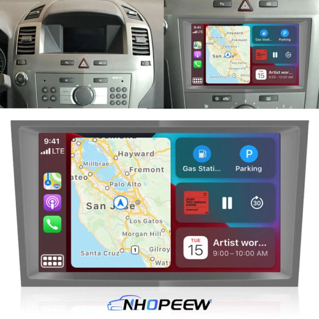 FOR VAUXHALL ASTRA H Corsa Vectra Android 13 Car Stereo Radio GPS Apple