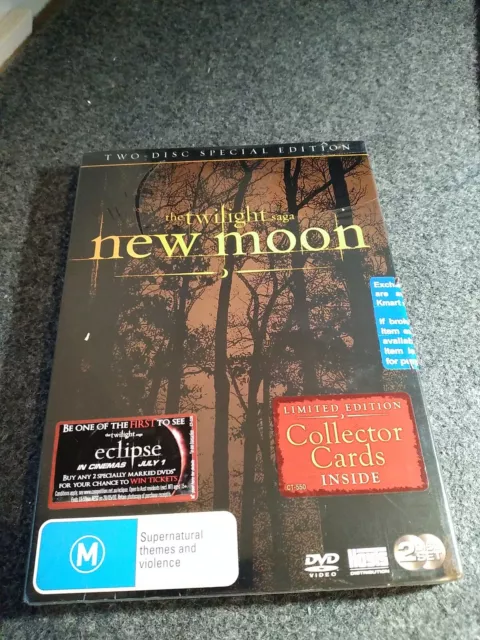 Twilight: New Moon Borders Exclusive Collectors Edition DVD no necklace
