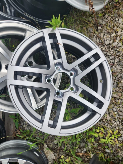 15" x 6" ALUMINUM TRAILER WHEEL 5-LUG ON 4.5 INCHES  -