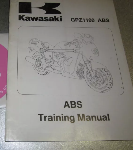 1996 Kawasaki Gpz1100 Abs Training Manual 99964-0059-01