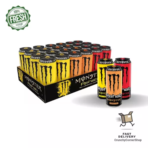 Monster Energy Rehab Variety Pack (15.5 oz. cans, 24 ct.)