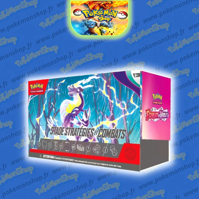 Pokémon Coffret Stade Stratégies et Combat EV01 Build&Battle Stadium Fr