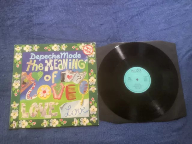 Maxi Single Depeche Mode: The Meaning Of Love (Fairly odd mix)