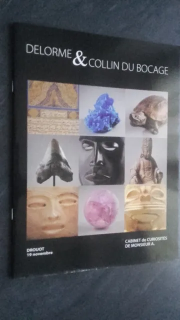 catalogue de vente ENCHERES DELORME&COLLIN BOCAGE MINERAUX-ASIE-AFRIQUE 11.2010