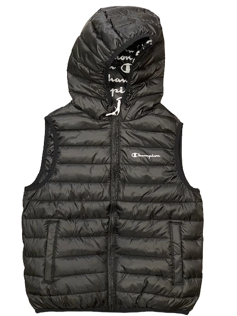 Champion Gilet con cappuccio Unisex da ragazzi Legacy Outdoor Light Small Logo 3