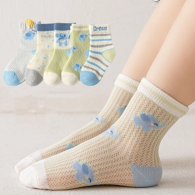 Rete cotone calze bambini calze carine sottili morbide calze bambini calze