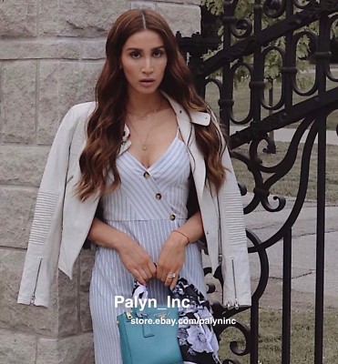 Nwt Zara Striped Dress With Buttons Sky Blue 8342/122