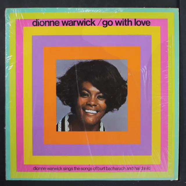 DIONNE WARWICK: go with love SCEPTER 12" LP 33 RPM