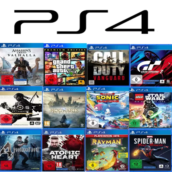 Sony Playstation 4 PS4 Spiele Sammlung Assassins Konvolut PS5 / GTA Spiderman🎮