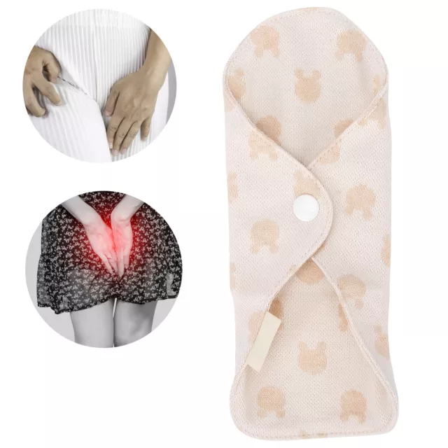 (3) Collant Mestruali Cotone Riutilizzabili Donna Traspiranti Sanitari Tovagliolo Fodere