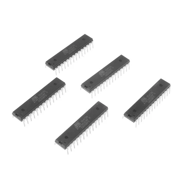 5 pz chip IC ATmega328P-PU MCU con bootloader