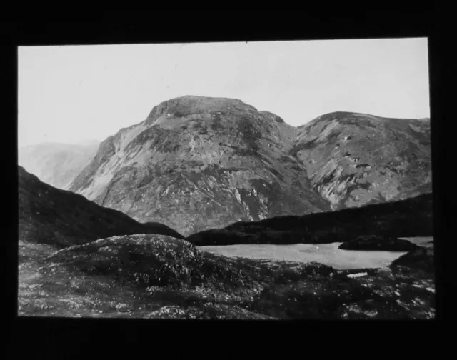Glass Magic Lantern Slide EABLE FROM SPRINKLING TARN C1920 CUMBRIA PHOTO