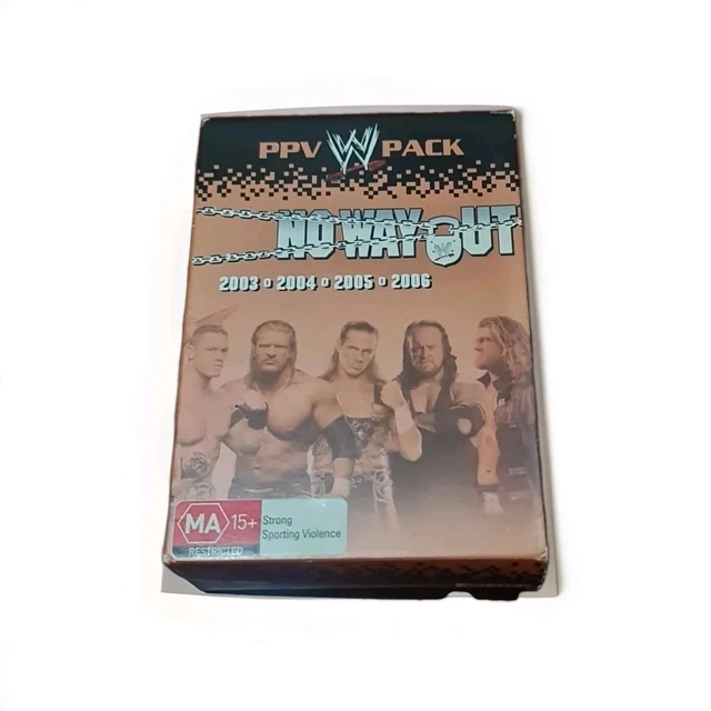 WWE 2003 DVDボックスセット 12枚組 RARE WWE 2003 Complete DVD Box Set The Rock Hulk Hogan Steve