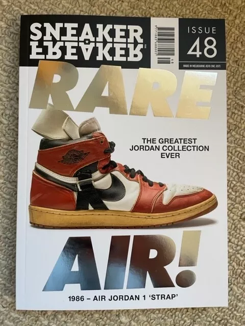 Sneaker Freaker magazine issue 48 Rare Nike Air Jordan 1 Strap