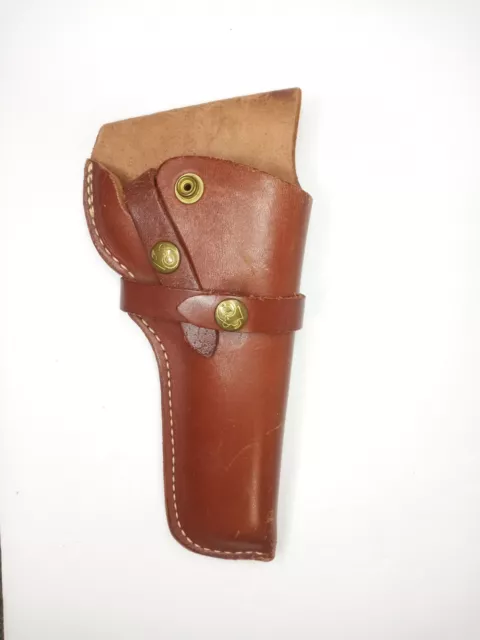 VINTAGE BLACK SHEEP Brand Model 4418 Brown Leather Holster, RH