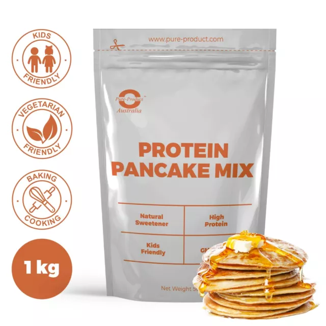1KG Whey Protein Pancake Mix Pure Product Australia