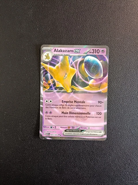 CARTE POKÉMON ALAKAZAM Ex 065/165 Pokémon 151 Neuve FR EV3.5 EUR 3,00 - Foto 4