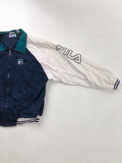 Vintage 90s Fila Sportswear Track Suit Jacket Large