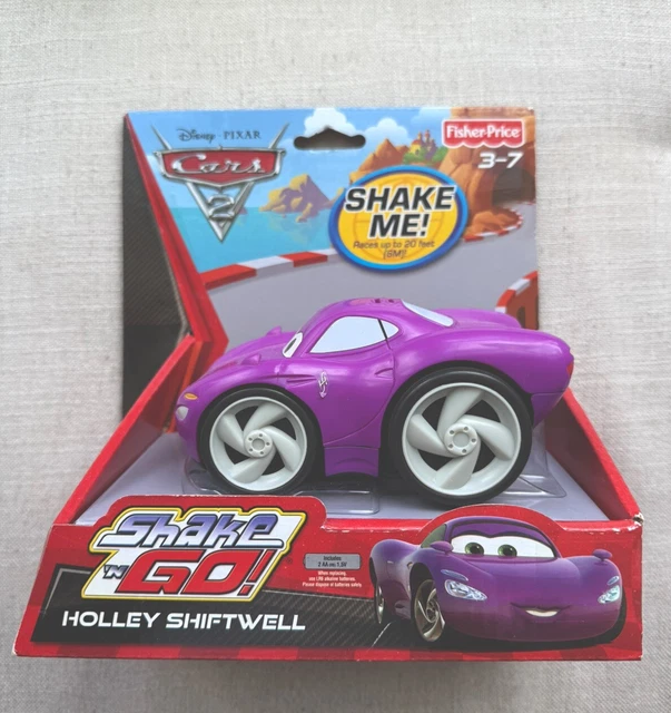 DISNEY PIXAR CARS 2 HOLLEY SHIFTWELL Shake N Go Toy NEW NIB £48.33 ...