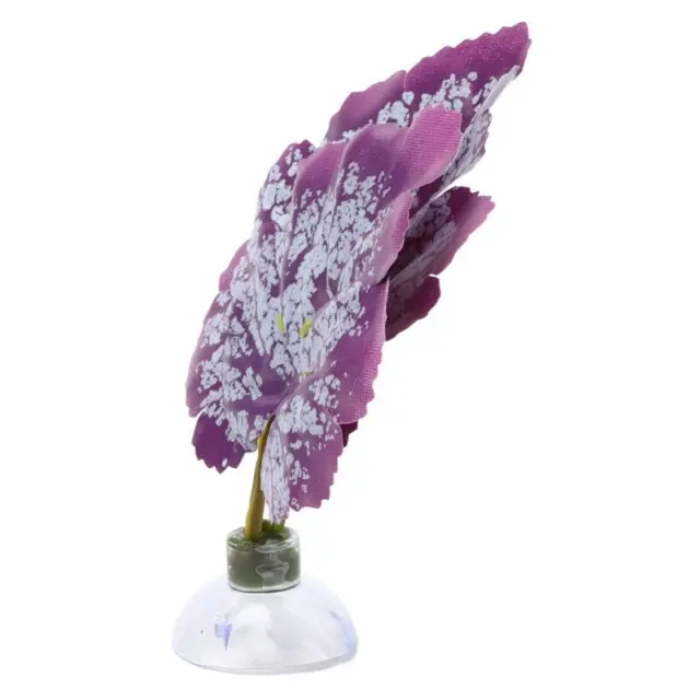 Floating Leaf Hammock for Betta Fish Tank - Suction Cup Rest Spot Ornament
