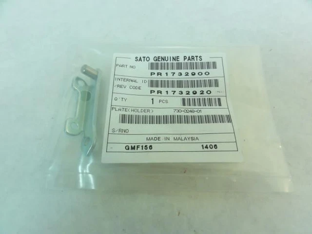 182571 New-No Box; Sato PR1732900 Plate (Holder)