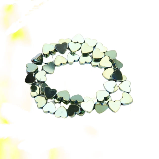 European Bead Spacers Stone Heart Beads Jewlery Beads Colorful Beads Natural