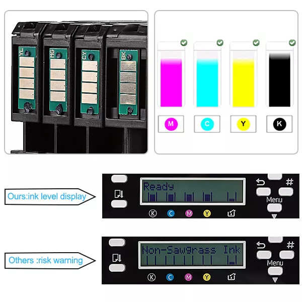 Compatible Sawgrass Transfer Sublimation Ink Cartridges for Sawgrass SG400 SG800 3