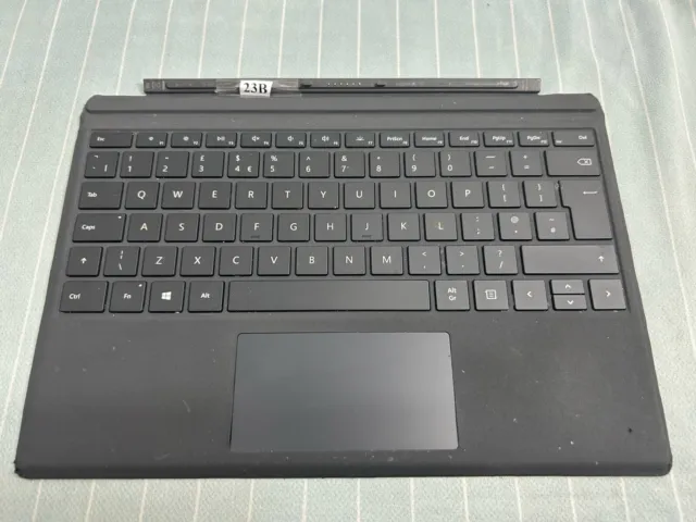 Microsoft 1725 Surface Pro 4 /5 / 6 / 7  Type Cover Keyboard British English(23