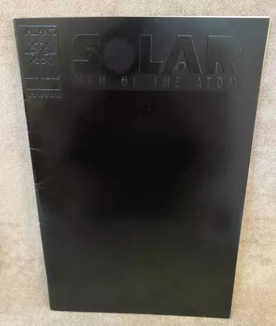 SOLAR MAN OF THE ATOM #10 *SIGNED* by Jim Shooter 1st Print  | VF+ | White Pages