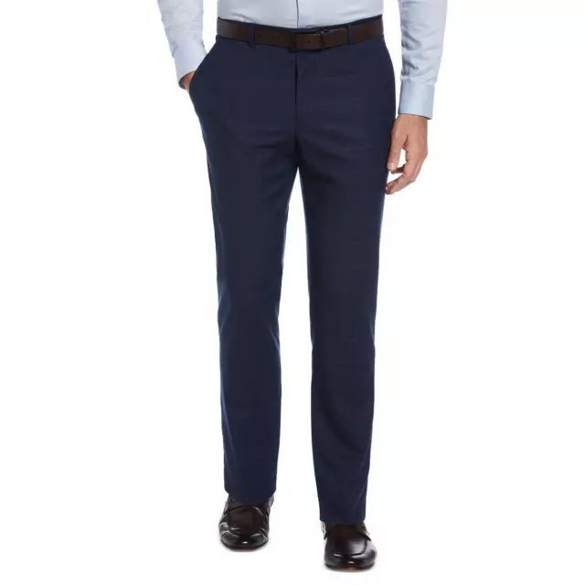 Perry Ellis Mens Slim Fit Stretch Formal Dress Pants Trousers BHFO 9338