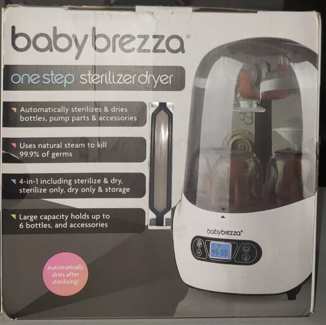 Baby Brezza Baby Bottle Sterilizer and Dryer Machine  (Gently used/pre-owned)