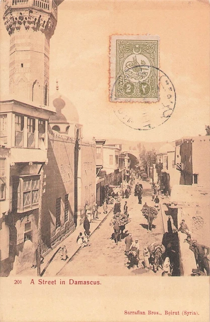 Laboureurs dans le désert - Carte postale ancienne et vue d'Hier et