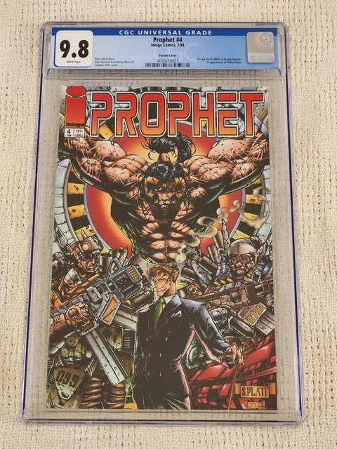 Prophet #4 Platt Splatt Variant CGC 9.8 Image Comics Rob Liefeld Rare Key!