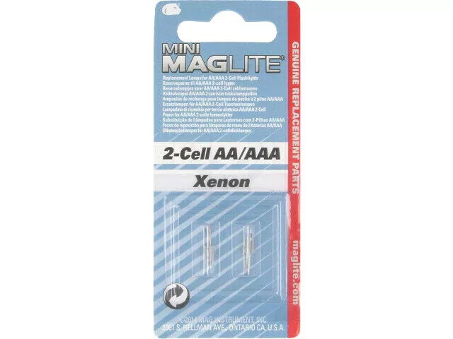 MAGLITE LM2A001 Filament lamp: standard; 3V MINI MAGLITE ''UK COMPANY SINCE1983'