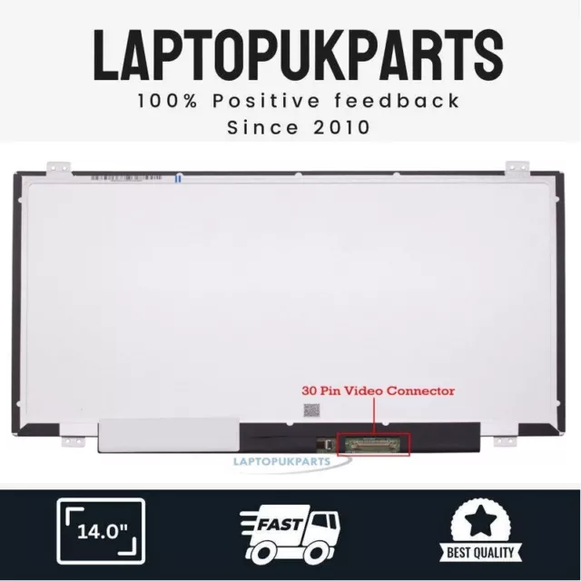 DELL DP/N DCN-06TH09 6TH09 Replacement Notebook Screen 14" LED LCD Display FHD