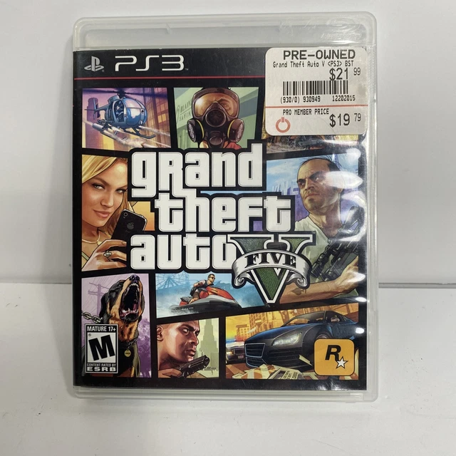 gta 5 sony 3 playstation купить