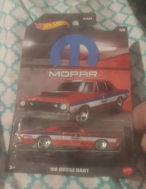 2023 Hot Wheels ‘68 Dodge Dart🔥 Mopar Series 1/5 Red With Mopar Logo