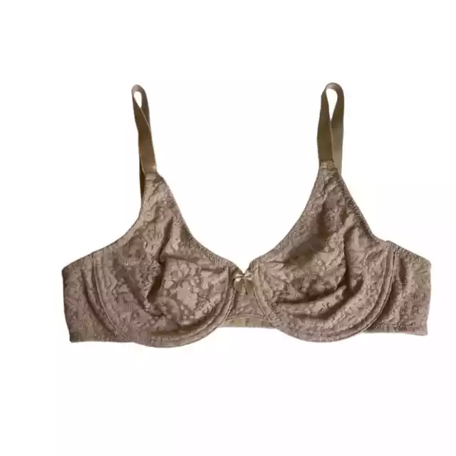 Wacoal Halo Lace Underwire Bra Women’s Size 36C Nude