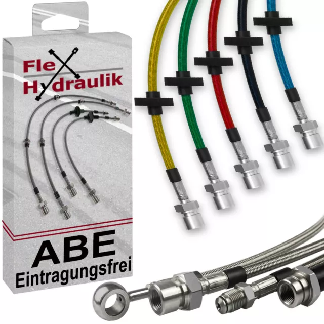 Stahlflex Bremsschläuche für BMW 3 (F31) 335d xDrive Touring (2013-2019)