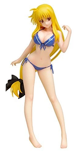 BEACH QUEENS Magical Girl Lyrical Nanoha StrikerS Fate T Harlaown Ver.2 Figure