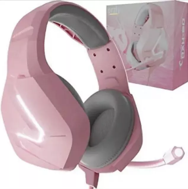 Orzly Gaming Headset Pink for PC and Gaming Consoles PS5 PS4 Xbox Series X | ...