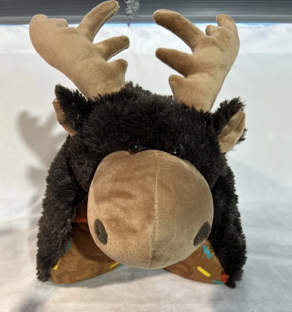PILLOW PETS WILD Moose Stuffed Animal Plush Toy 18 Inches Brown Large 96.31 PicClick AU
