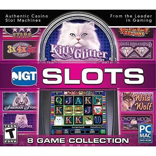 IGT Slots Kitty Glitter 8 Game Collection - VERY GOOD