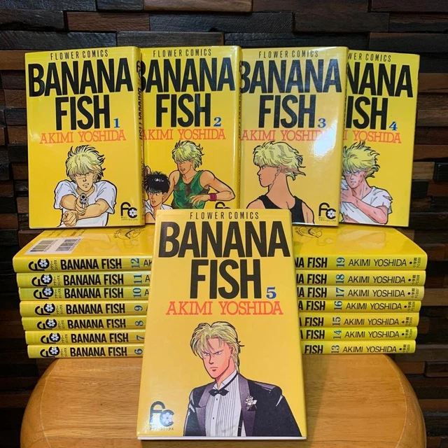 USED BANANA FISH Vol.119 Complete Set Akimi Yoshida Japanese Comic